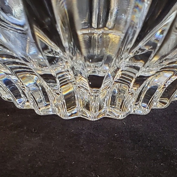 Vintage Mikasa Austria Reflections Cut Crystal Bowl - Picture 9 of 10